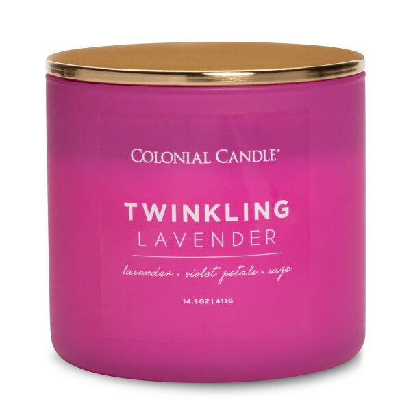 Duftkerze Twinkling Lavender - 411g