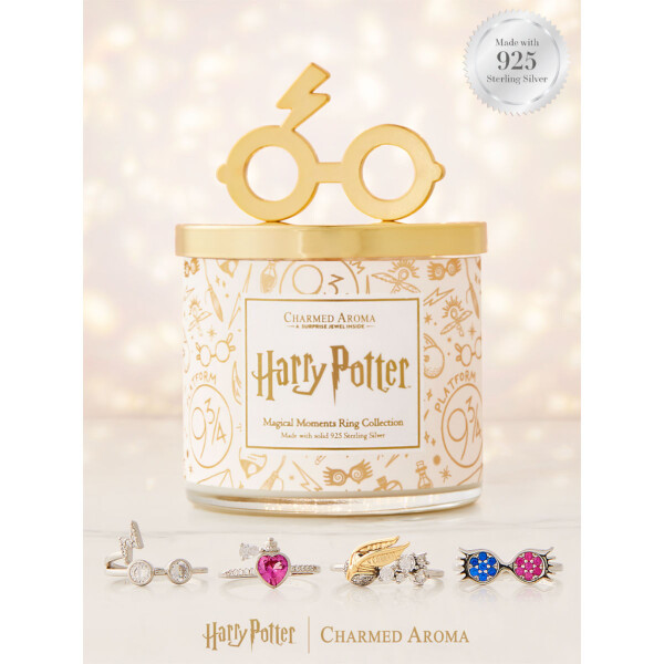 Harry Potter Magical Moments Kerze (Ring) Größe 8 =L(18,19 mm)=57/58