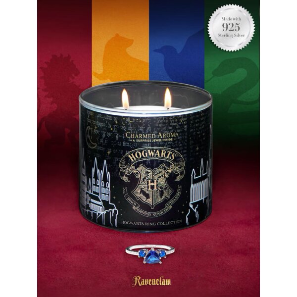 Harry Potter Hogwarts Kerze Ravenclaw (Ring) Größe 7 =M(17,35 mm)=54/55