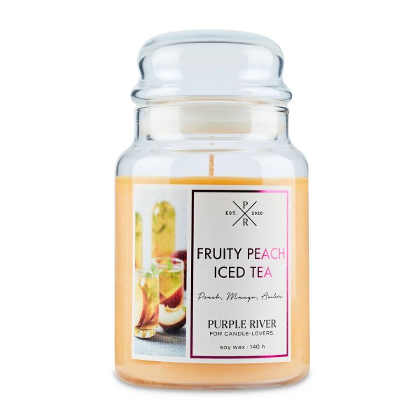 Duftkerze Fruity Peach Iced Tea - 623g