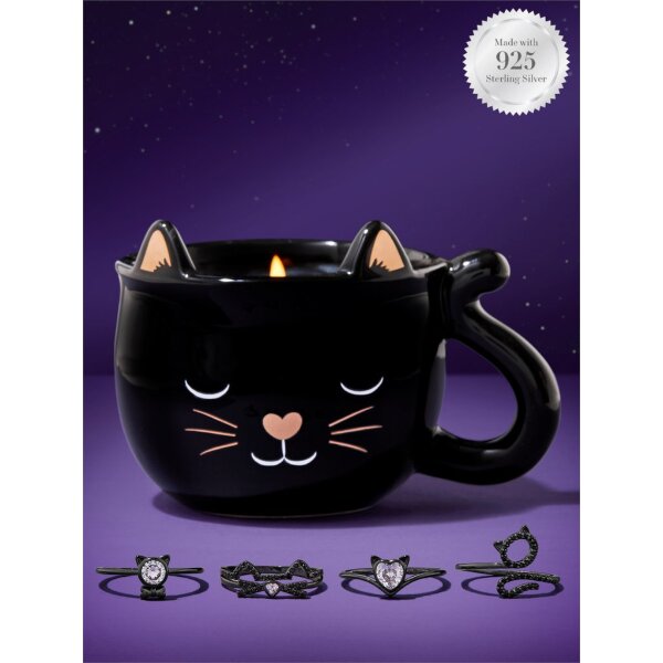 Duftkerze Black Cat Mug (Ring)