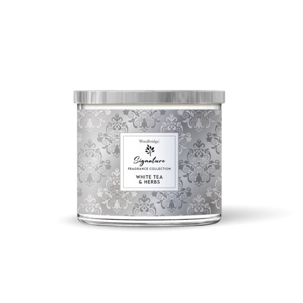 Duftkerze White Tea & Herbs - 410g