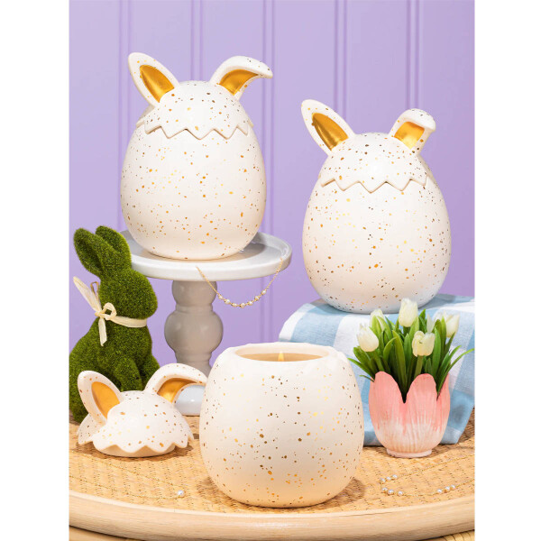 Duftkerze Golden Bunny Egg - Dainty Pearl (Halskette)