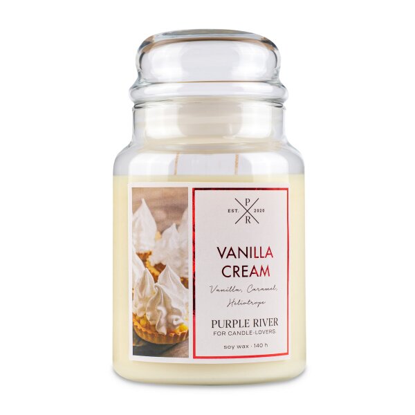 Duftkerze Warm Vanilla Cream - 623g